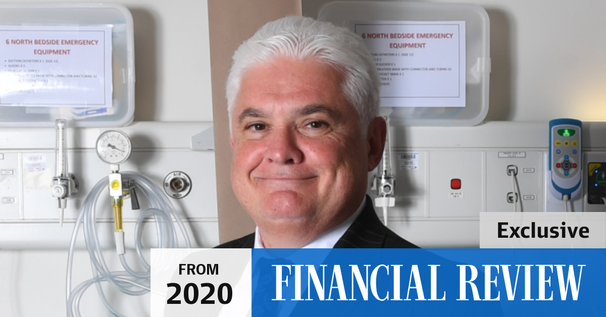 Coronavirus Australia How the pandemic changed Healthscope CEO's world